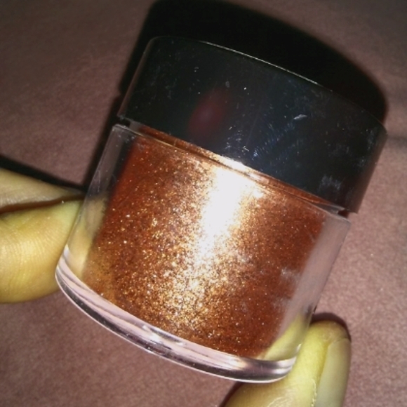 Glitter Bronze Copper Brown Mica Cosmetic Grade DIY Eyeshadow Nail Dip Pigment - Picture 2 of 3